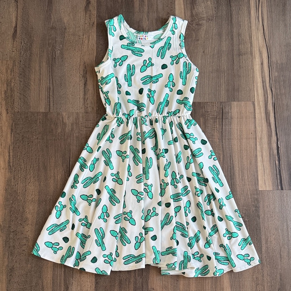Dot Dot Smile Cactus Print Dress